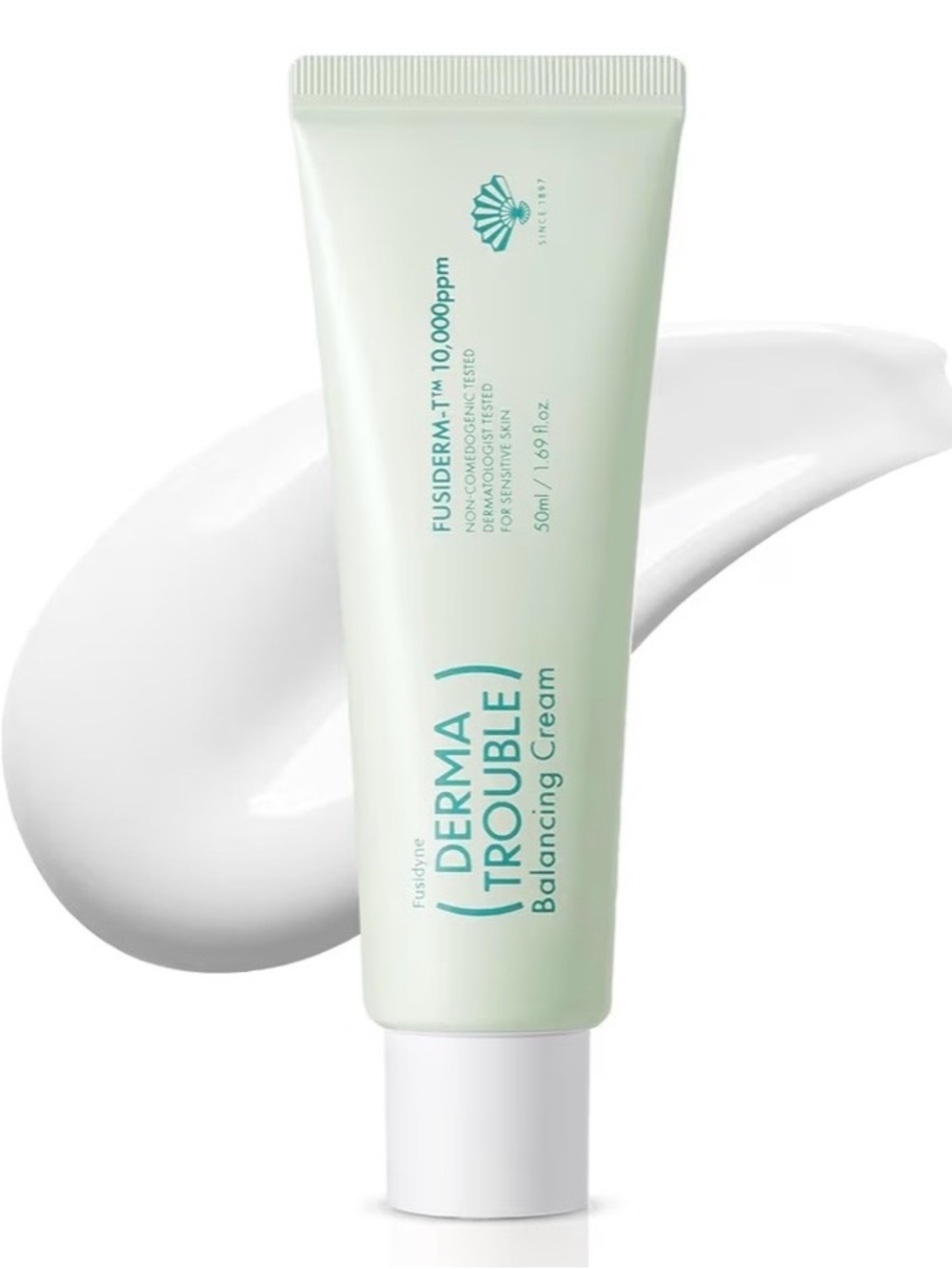 FUSIDYNE Derma Trouble Balancing Cream 1.7oz 10,000ppm Acne Moisturizer EXP 1/27